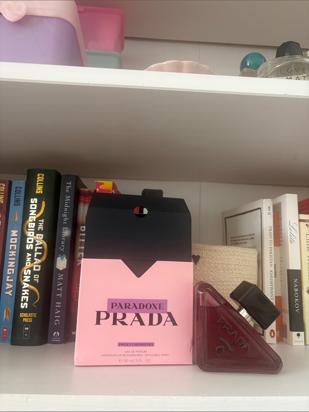 Basically brand new used once Prada Paradoxe sweet chemistry in size 90